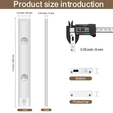LED室内灯 - HCP252 人体感应三色橱柜灯
